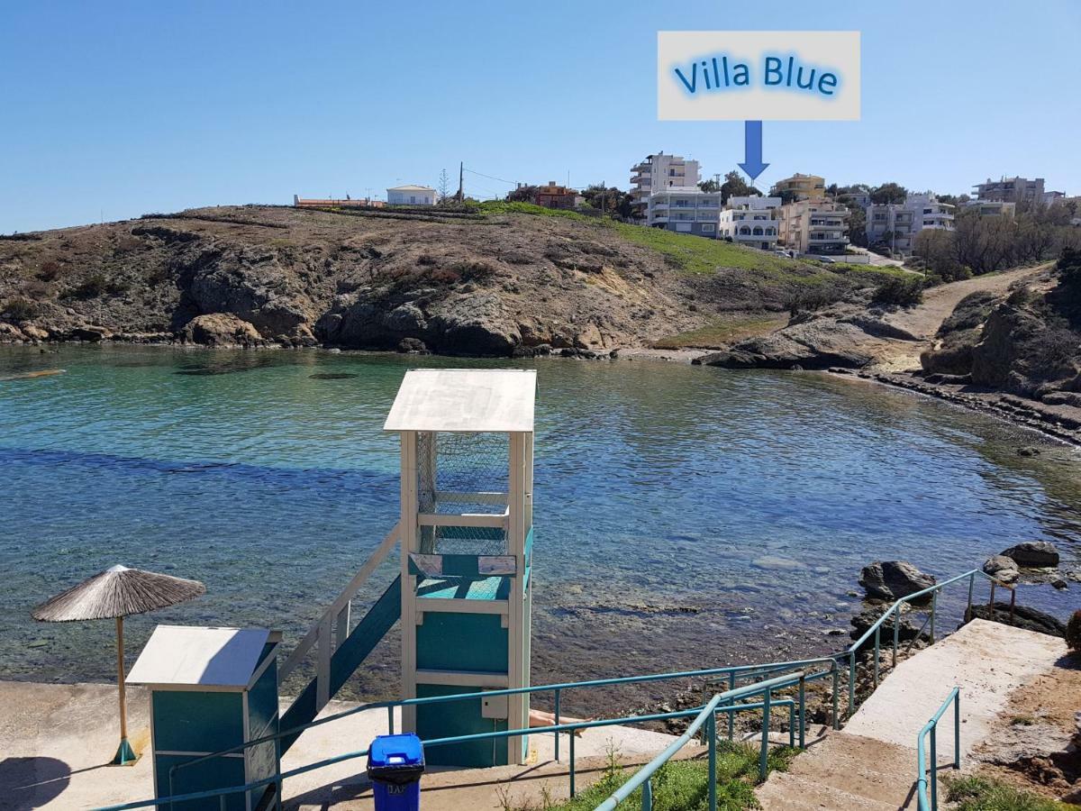 Villa Blue. Two Storey House, 100 Meters From Sea Rafína Exterior foto
